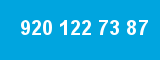 920 122 73 87 920 122 73 87